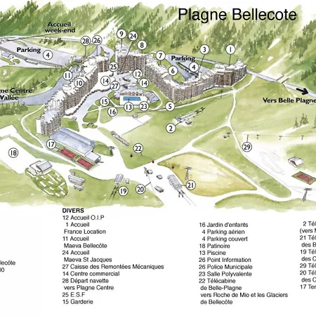 2 Pièces Rénové 5 Pers. Au Cœur Des Pistes - Fr-1-181-952 * La Plagne
